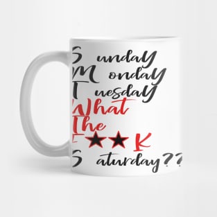 WTF Monday Mug